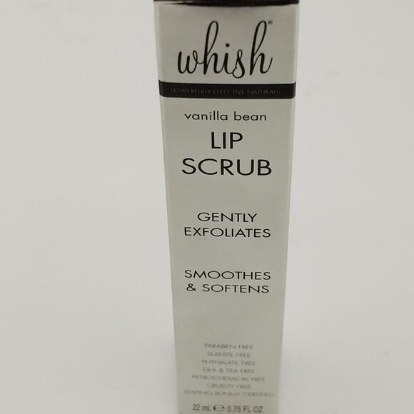 Whish Vanilla Bean Lip Scrub  - Sz 0.75 oz. - NIB - Picture 2 of 6